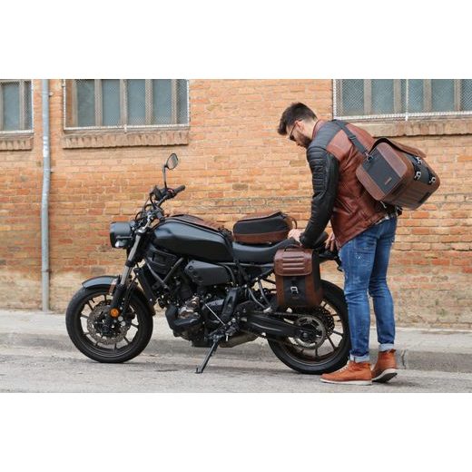 Side bag SHAD CAFE RACER SR38 X0SR3821 10l Črn
