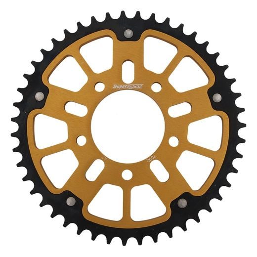 Zadnji verižnik (zobnik) SUPERSPROX STEALTH RST-7092:47-GLD zlata 47T, 525