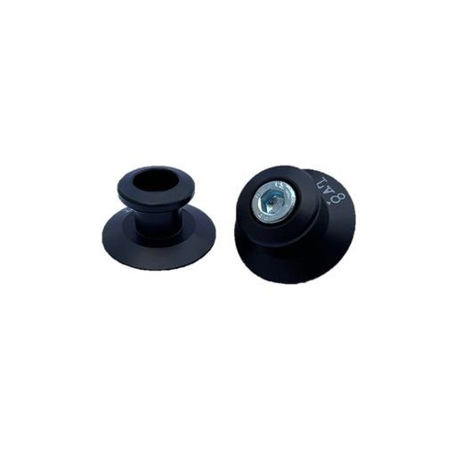 Aluminium bobbins LV8 DIAVOL E201/08125N M8x1,25 črna