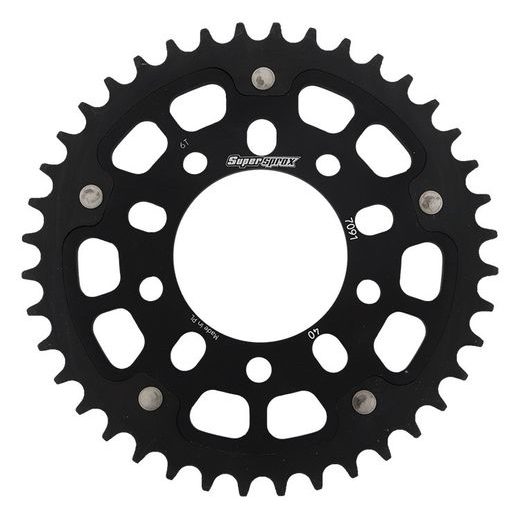 Zadnji verižnik (zobnik) SUPERSPROX STEALTH RST-7091:40-BLK črna 40T, 520