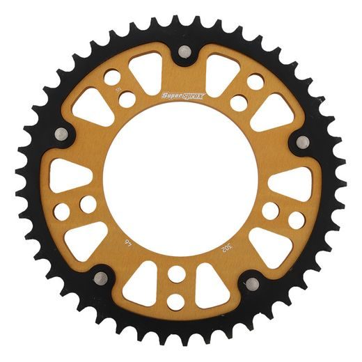Zadnji verižnik (zobnik) SUPERSPROX STEALTH RST-302:46-GLD zlata 46T, 530