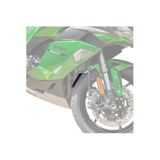 Front fender extension PUIG 20473N črna