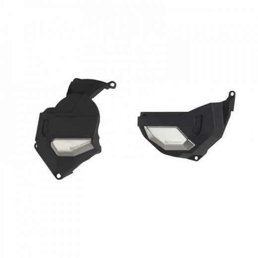 Engine covers protection kit POLISPORT 91112 črna