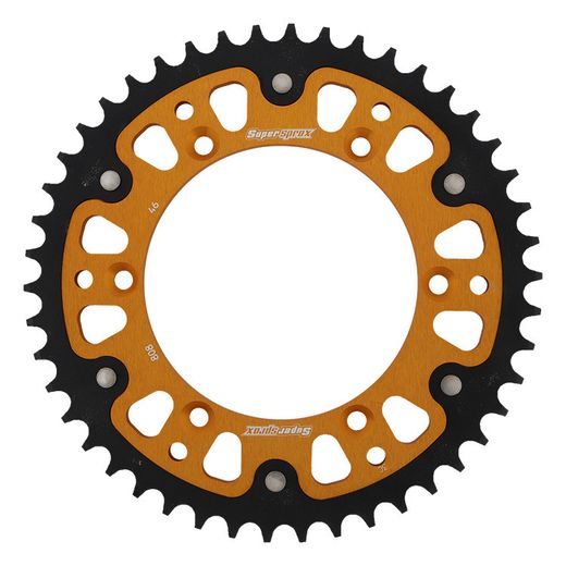 Zadnji verižnik (zobnik) SUPERSPROX STEALTH RST-808:46-GLD zlata 46T, 520