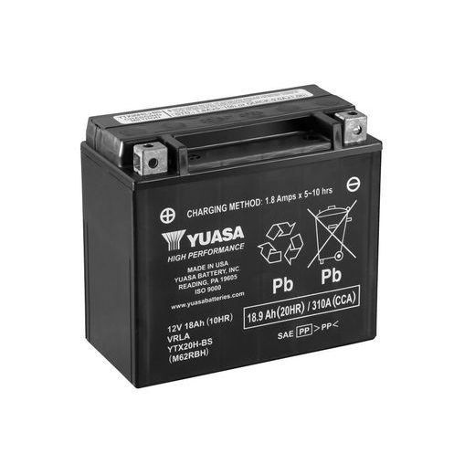Akumulator brez vzdrževanja YUASA YTX20H-BS