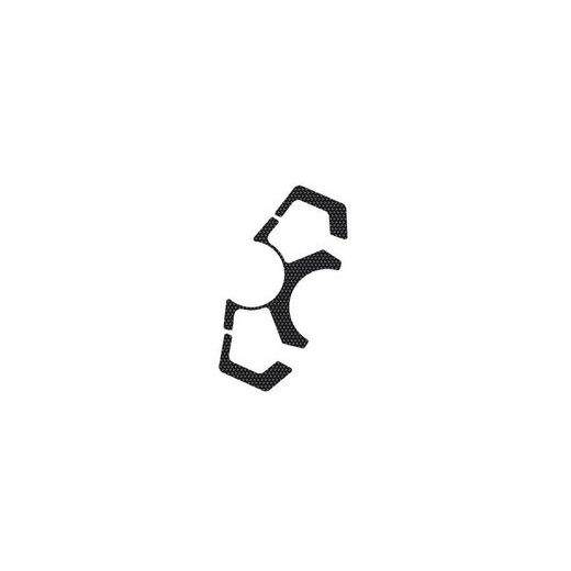 Yoke protector PUIG NAKED 9625U siva