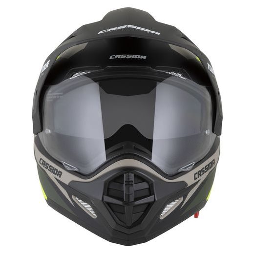 Motocross Helmet CASSIDA TOUR 2.0 X-TRA /black matt peak S