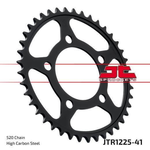 Zadnji verižnik (zobnik) JT JTR 1225-41 41T, 520