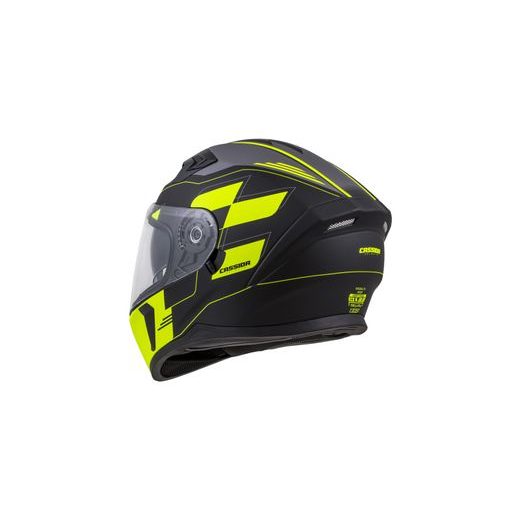 Integralna čelada CASSIDA INTEGRAL 3.0 ROXOR yellow fluo matt/ white/ black/ grey XS