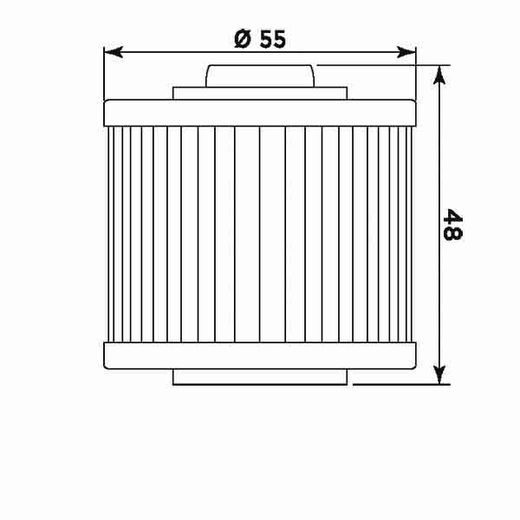 Oljni filter MIW Y4001 (alt. HF145)
