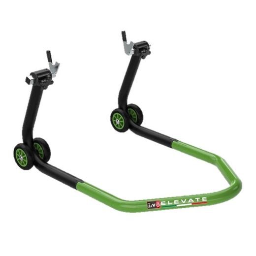 Universal rear stand LV8 E620LV.KG with V fork cursors black/green