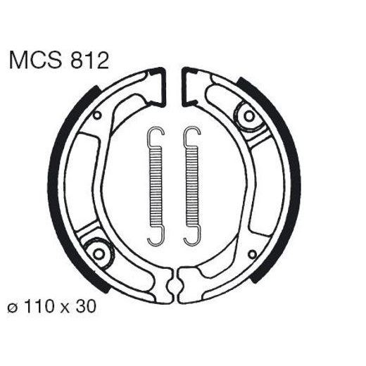 Zavorne čeljusti LUCAS MCS 812