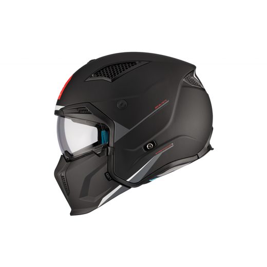 Helmet MT Helmets STREETFIGHTER SV S SOLID A1 MATT BLACK S