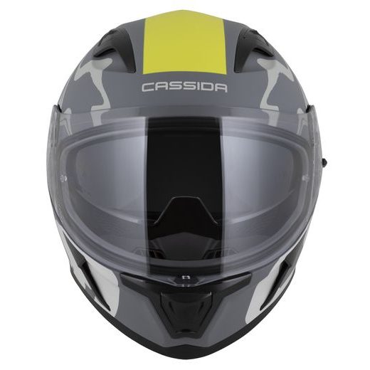 Integralna čelada CASSIDA Orbit Multivers gray matt,gray,yellow fluo,black L