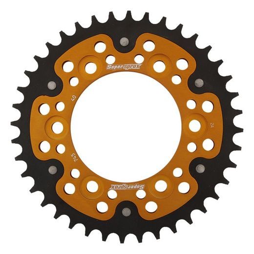 Rear sprocket SUPERSPROX STEALTH RST-745:40-GLD zlata 40T, 525
