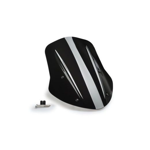 Windshield PUIG NEW. GEN TOURING 3775N črna adjustable