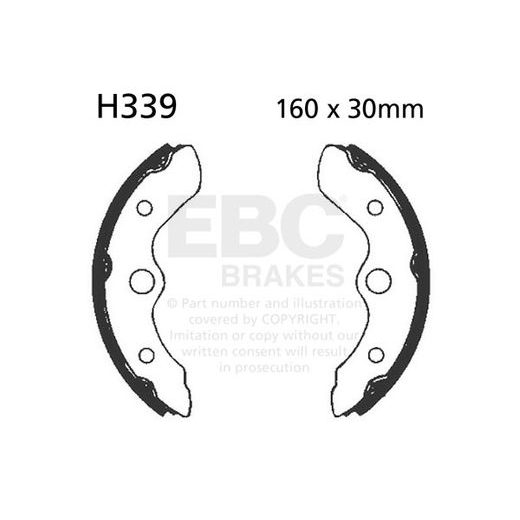 Brake shoe set EBC H339