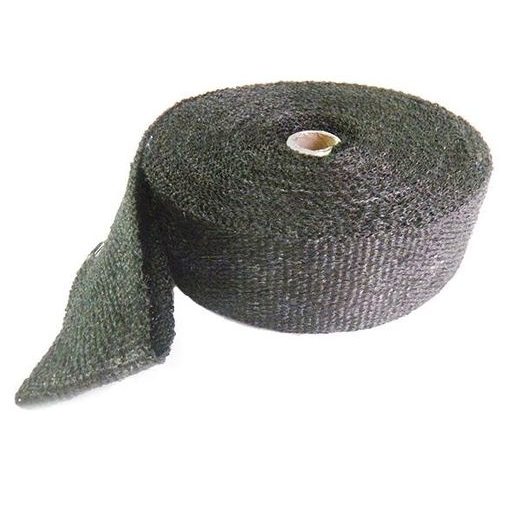 Fiberglass exhaust wrap MOTION STUFF 84-24402 (1x50mm, 15m) črna