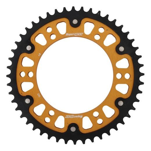 Rear sprocket SUPERSPROX STEALTH RST-502:48-GLD zlata 48T, 530