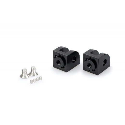 Adapterji za stopalke (Footpeg adapters) PUIG 20236N črna