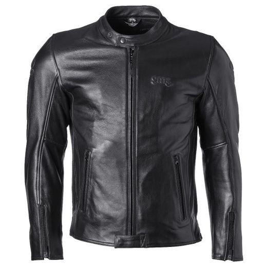 Leather jacket GMS THE ROLAND STONES ZG73302 črna 2XL