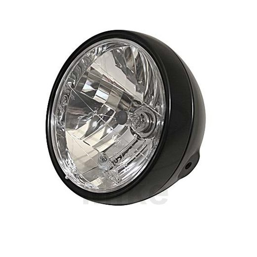 Headlight JMT 223-052 črna H4 6 1/2