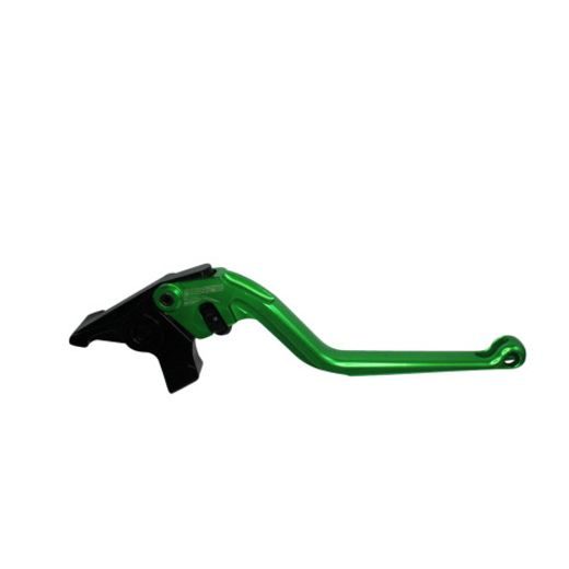 Ročica zavore ACCOSSATO EDF044 fixed CNC-worked aluminium, green