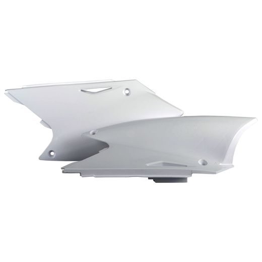 Stranska plastika POLISPORT 8601900003 (par) bela za KAWASAKI KX 250 (F) 4T 2004-2005, SUZUKI RM-Z 250 2004-2006