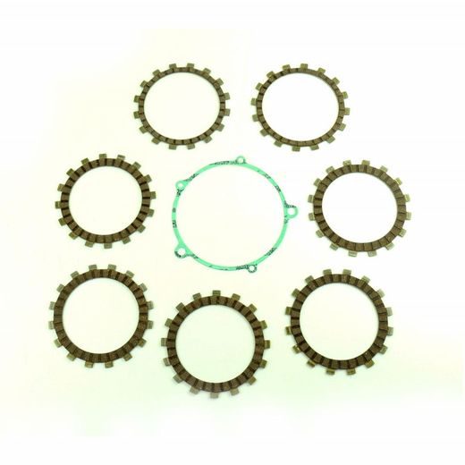 Friction plates kit with clutch cover gasket ATHENA P40230072