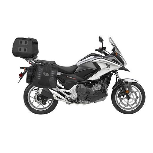 Set of SHAD TERRA TR40 adventure saddlebags and SHAD TERRA rear bag TR50, including mounting kit SHAD HONDA NC750X