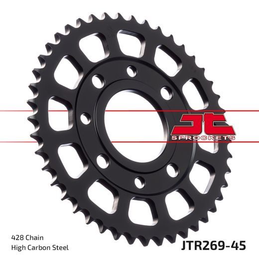 Zadnji verižnik (zobnik) JT JTR 269-45 45T, 428