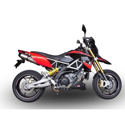 Dual slip-on exhaust GPR NEW GRAND PRIX EVO TITANIUM E4.A.56.CAT.GPAN.TO Brushed Titanium