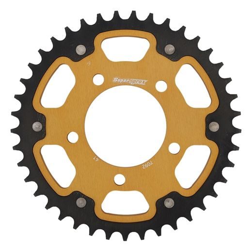 Zadnji verižnik (zobnik) SUPERSPROX STEALTH RST-7092:41-GLD zlata 41T, 525