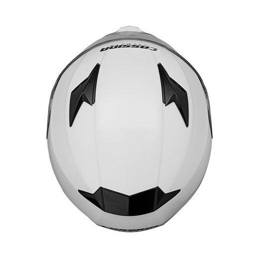 Integralna čelada CASSIDA APEX bela 2XL