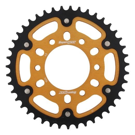 Zadnji verižnik (zobnik) SUPERSPROX STEALTH RST-1524:43-GLD zlata 43T, 530