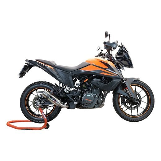 Slip-on exhaust GPR M3 E5.KT.99.1.M3.INOX Brushed Stainless steel