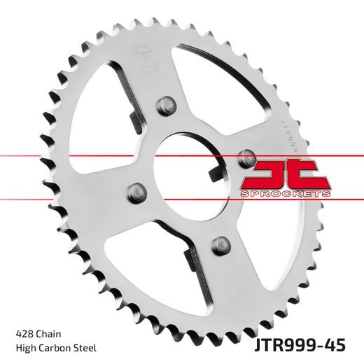 Zadnji verižnik (zobnik) JT JTR 999-45 45T, 428