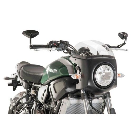 Windshield PUIG SEMI-FAIRING 8933W matt black prozorna