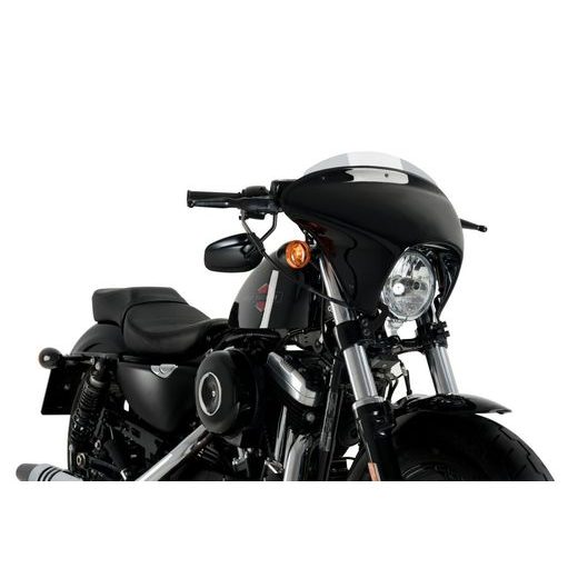 Windscreen PUIG BATWING SML 21055H smoke kratka (short)