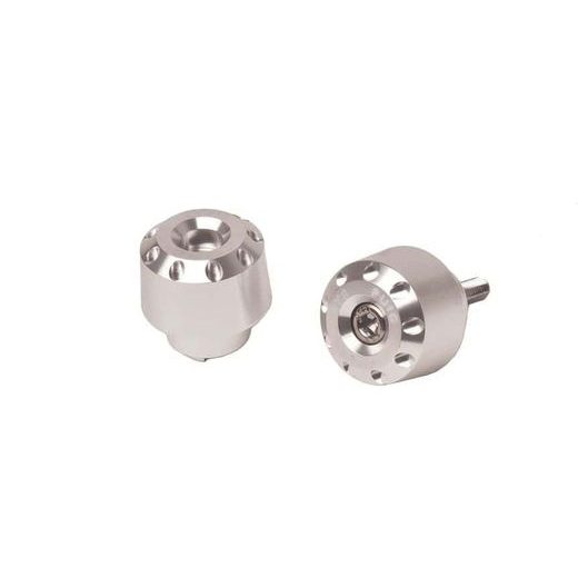 Bar ends PUIG SHORT 9373P srebrna