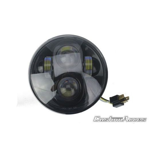 Headlight CUSTOMACCES OVNI HL0001N črna