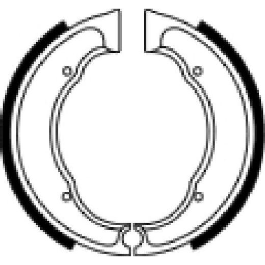 Zavorne čeljusti FERODO 225129214