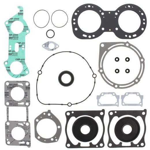 Complete gasket set with oil seal WINDEROSA 611607