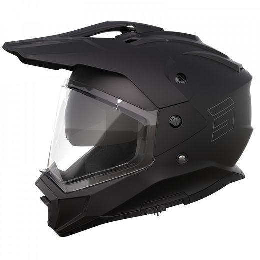 Helmet SHOT TREK MAX VISION SOLID A06-21OE-A02-12 black matt 2XL