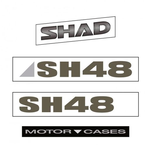 Stickers SHAD D1B482ETR za SH48