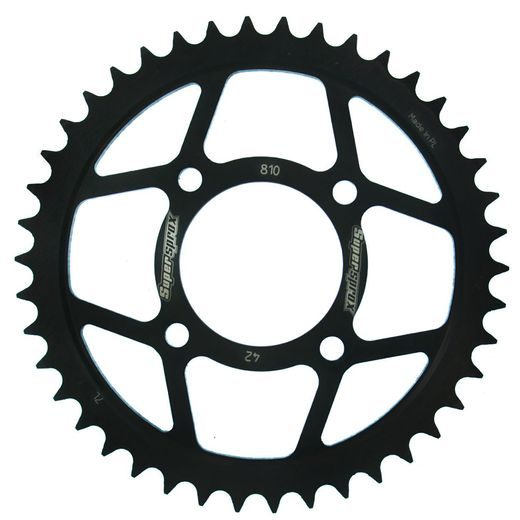 Zadnji verižnik (zobnik) SUPERSPROX RFE-810:42-BLK črna 42T, 428