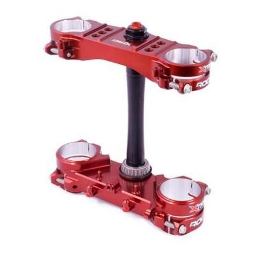 Triple clamp X-TRIG ROCS PRO 40101005 Brown