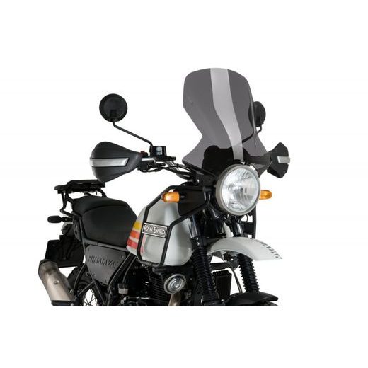 Windscreen PUIG TOURING 21463F dark smoke