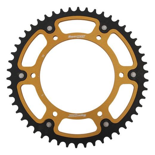 Zadnji verižnik (zobnik) SUPERSPROX STEALTH RST-5:50-GLD zlata 50T, 520