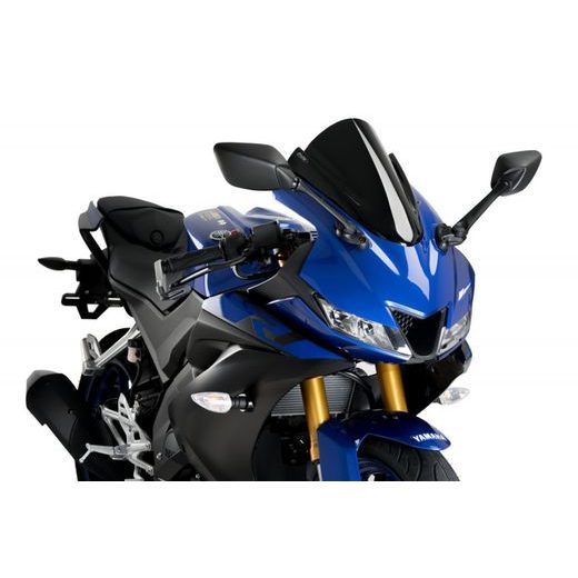 Windscreen PUIG Z-RACING 3619N črna